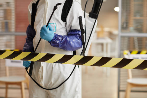 Professional Biohazard Cleanup technician working in Fort Lupton, CO